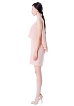 Rochie KVINNA Ruffle Bej